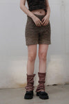Vitelli leg cover FW22_LFT_002 gray coffee